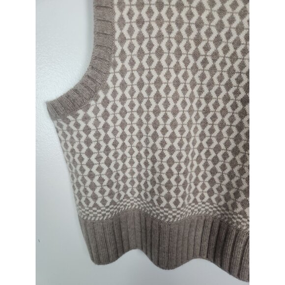 Not Monday Women's Sz. XS Wool & Cashmere Gillian Sweater Vest - Picture 3 of 6